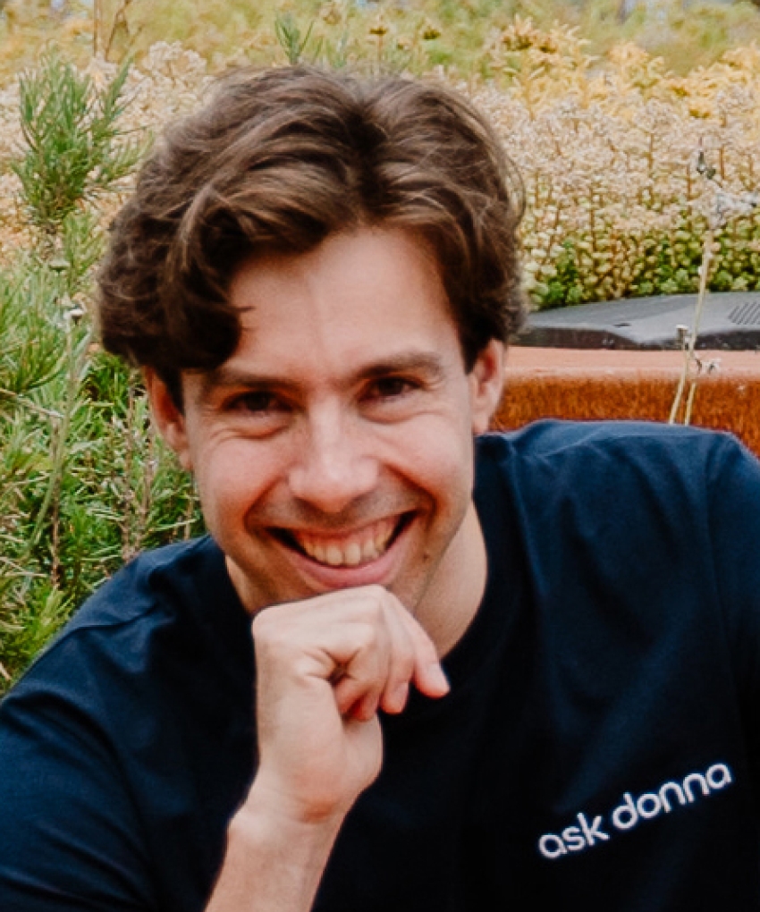 Nicolas Christiaen, co-CEO and co-founder of Donna